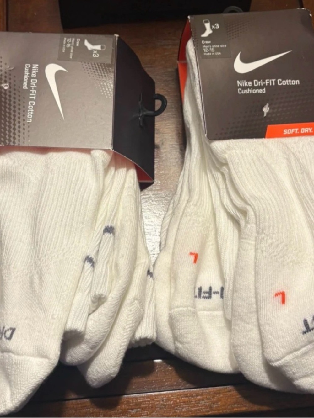 ISO! NOT FOR SALE. NIKE COTTON CREW SOCKS MADE USA